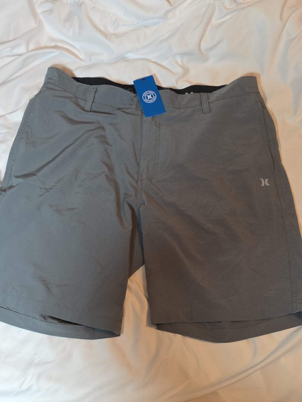 Hurley Men's Gray Athletic Walkshorts NWT Size 36